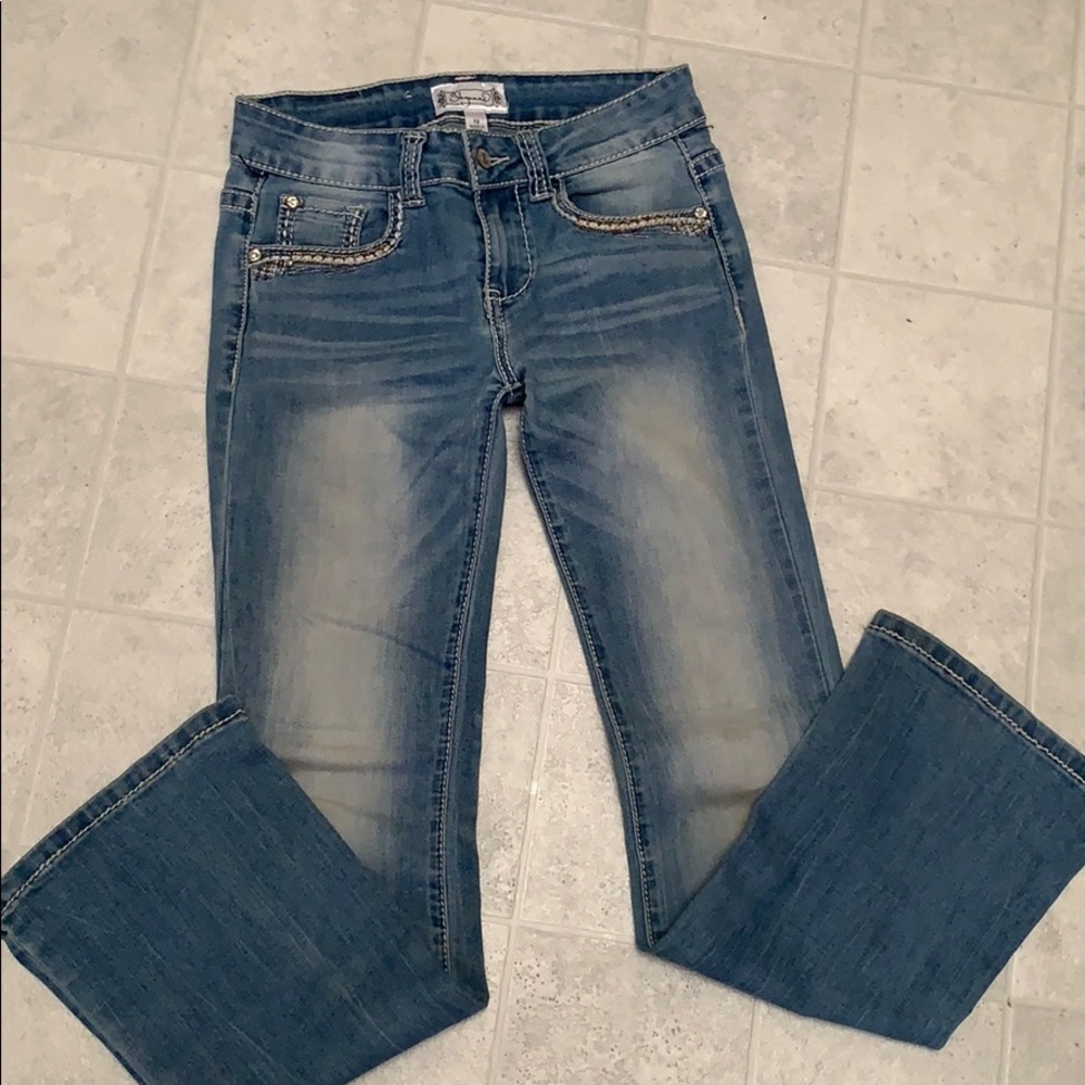 Girls Shyanne bootcut jeans Size 12